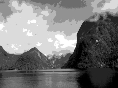 Doubtful Sound - West Arm, Fiordland NP-1-b 4-15-07