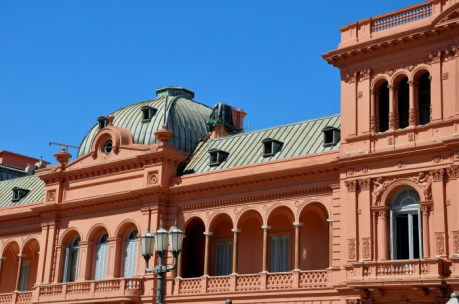 Evita balcony, Casa Rosada - 4 Feb 2013