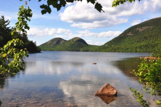 The Bubbles, Jordan Pond, Acadia NP-B - 6-27-2011
