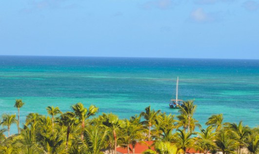 View from our hotel room balcony-8-17-13