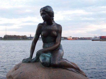 Little Mermaid statue-Copenhagen