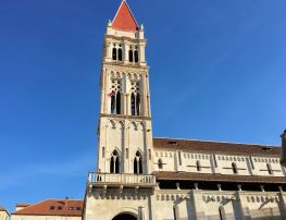 Cathedral of St. Lawrence-side view - Trogir